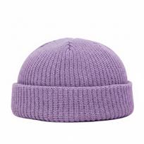Knit Skull Cap Beanie Hat Thin Stretch Warm Pullover Watch Hat for Men Women Fall Winter gourd hat gray