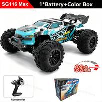 SG116PRO/MAX Remote Control Car 1:16 Scale Brushless Off-Road Drift Vehicle 80KM/H Four-Wheel Drive Racing RC Car For Kids Adult