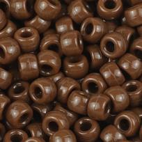 100/200/400pcs 6x9mm Solid Color Large Hole Pony Beads DIY Jewelry Making For Friendship Bracelets & Hair Braids Craft Supplies 200pcs