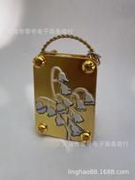 Mini Metal Flower Press, Portable Micro Plant Press for DIY Pressed Flower Craft with 20 sheets of paper