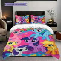 Little Pony Friendship Magic Bedding 1 Duvet Cover 2 Pillowcase Without Core Christmas Birthday Gift Duvet Cover And Pillowcase 200x220cm