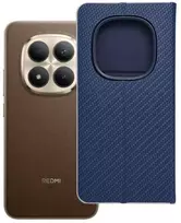 Oem Dėklas su atlenkiamu dangteliu Xiaomi Redmi NOTE 15 PRO PLUS 5G Luna Book Carbon mėlynas