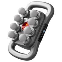 Eight-head handheld horse massage gun (9 modes and 9 intensity levels) gray