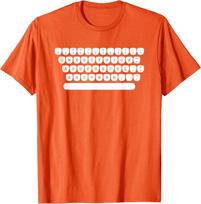 Typewriter Keyboard Retro Design Vintage Typist Gift Unisex T-Shirt M