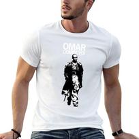 Unisexs My Favorite Omar Comin The Wire Gifts Music Fans TShirt Large Size Breathable Tee L