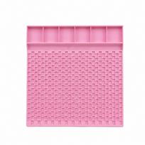 Multi-Compartment Bead Bracelet Board DIY Pony Bead Planning Tray Jewelry Design Board  Girls Women Style 1 Pink
