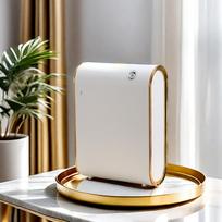 Waterless Aroma Diffuser: 350ml Capacity Cold Air Technology for 1500 Sq Ft Coverage - Smart Bluetooth Scent Machine with App Control for Home Use gray