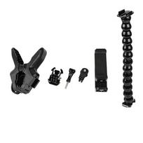 Universal Flex Clamp Mount Flexible Action Camera Mount for GoPro/DJI Osmo Action/Insta360 Vlogging 3