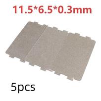 5Pcs Universal Microwave Oven Mica Sheet Kitchen Accessories Wave Guide Waveguide Cover Sheet Plates 115x65mm 5pcs gray