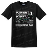 Formula Racing Car T Shirt for Motorsport Fans Graphic Tee Stylish Design L black
