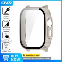Glass+Case for Realme Watch 5 Tempered Glass Anti-scratch Screen Protector & Hard PC Protective Bumper Covor Accessories for Realme Watch 5
