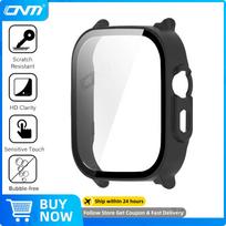 Glass+Case for Realme Watch 5 Tempered Glass Anti-scratch Screen Protector & Hard PC Protective Bumper Covor Accessories for Realme Watch 5 juoda