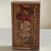 Trionfi Della Luna Tarot Deck Russian Version Divination Fate Deck Board Game Card For Family Party