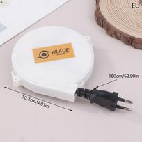 Automatinis ištraukiamas maitinimo kabelio būgnas 220V kempingui laidai maitinimo kabelio būgnas kabelio movos JAV ES kištukas kabelio būgnas 1,6M A2 white