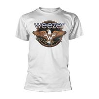 Weezer Eagle Official Tee T-Shirt Mens Unisex 2XL white