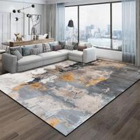 Nordic Abstract Style Carpets Minimalist Bedside Bedroom  Boho Rugs Living Room Sofa Decor Floor Mat Non-slip Home Decor 140X200CM (4.6X6.6FT