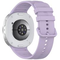Original Silicone Band for Samsung Galaxy Watch 9 44mm 40mm Bracelet Watchband for Galaxy Watch 8 40mm 44mm Classic 46mm Strap Galaxy Watch 9 40MM white