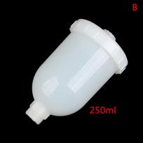 Plastikinis purškiamojo dažymo puodelis Purškiklio puodelis Dažymo pistoleto dalys 125ml 250ml 600ml 250ML