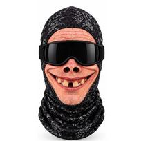 Balta barzda Senolio Balaklava Veido Kaukė 3D Veidas Spausdinta Juokinga Sniego Kaukė Kostiumų Šventėms 3 black