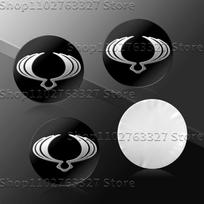 4Pcs 56mm Aluminium Dust Cover Car Aluminum Air Tire Valve Caps For SsangYong Actyon Turismo Ssang Rodius Rexton Korando Musso WW22