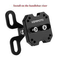 Motociklo navigacijos laikiklis GPS laikiklis Universalus 12mm 14mm 16mm 22mm 25mm 28mm 32mm vairui AMPS laikiklis Navigacijos laikiklis Riser Type