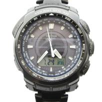 CASIO PRO TREK Solar with Black PRW-5100YT Watch, Powered, Calendar, Date, Analog-Digital, GY18 /MQ gray