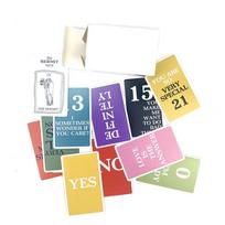 100PCS The Hermit Tarot Messages Oracle Cards English Read Fate Board Game Tarot Playing Card Deck Game Entertainment