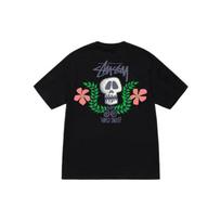 Stussy Skull Crest Tee (Unisex) T-Shirts 1904904 Size: S Package: 1 gray