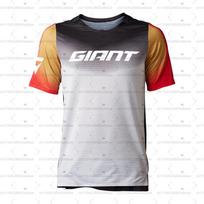 Giant  Motorcycle Riding Short-Sleeved T-Shirt, Hot-Selling Fast Drying Breathable Shirt, BMX Mountain Bike MTB Jersey S