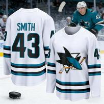 2026 Unisex Best-Selling Ice Hockey Sport Shirt 3D Printed Shark Series Breathable Quick-Drying White Long-Sleeve Top Kids 6XL