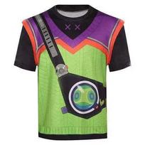 Valorant Gekko Cosplay T-Shirt 3D Digital Print Loose Breathable Short Sleeve Tee XL green