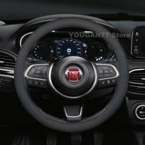 Odinis automobilio vairo užvalkalas Fiat Tipo 500x Scudo 2017-2022 2023 Užvalkalai Užvalkalams Automobilio interjeras Fiat Dobio Aksesuarai V5
