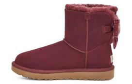 Women's Boots UGG Mini Bailey Bow Boots 'Wild Grape' Women's 36 brown