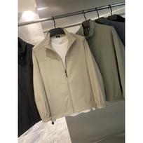 Men S Stand Collar Lightweight Breathable Casual Jacket 2XL chaki