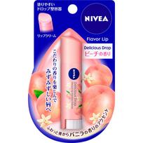 2-piece set Nivea Flavor Lip Delicious Drop Peach scent 3.5g