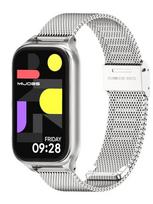 Xiaomi Smart Band 9 Active, Redmi Band 3 Metal Fitness Bracelet Stainless Steel Buckle 1053 gray