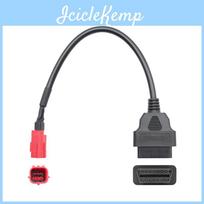 Obd2 6pin Honda 16pin To Moto Motorcycle Motobike Extension Connector Cable Car Diagnostic Cable gray