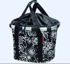 Gertuvė Northwind Krepšys ant dviračio vairo Bikebasket juodas gelėtas 350x280x260 mm 15L