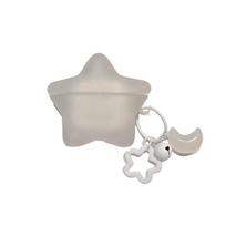 Case For Samsung Galaxy Buds 4 3 Buds 3 Pro 4Pro 3Pro 3D Luminous Stars Silicone Wireless Earphone Protective Cases For Galaxy Buds 3Pro balta