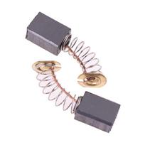 10 vnt. kampinio šlifuoklio anglies šepetėlių 6*9*14 mm elektrinio įrankio elektrinio variklio atsarginė dalis one size
