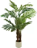 Mondex Since 1986 VIRIDIS Dirbtinė gėlė PALMĖ 150 cm šviesi apdaila