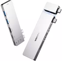 Vention 6 in 2 USB-C 8K@240Hz ThunderBolt USB-C 80Gbps 140W Docking Station