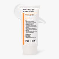 NIDA nematomo prigludimo apsauginis kremas nuo saulės 40 ml SPF50+ PA++++ Lengvas veido kremas nuo saulės 2ea white