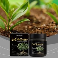 MOONSPRY Soil Activator 200g, Garden Flower Plant Fertilizer for Nutrient Supplement & Soil Loosening Care