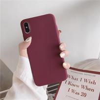 Skirta Xiaomi Redmi Note 7 10 8T 8 Pro 6 5 Plus 4 4X 5A 6A dėklas Minkštas silikoninis dangtelis, skirtas Red mi Note8 8A Note 5 7A 9A 9C 9T 9S 9 Pro Redmi 7 vyno raudonos spalvos