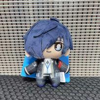Personas Plush Doll Keychain Yuki Makoto Joker Narukami Yu Doll Plush Toys Cute Cartoon Anime Keychain Bag Pendant Birthday Gift gray
