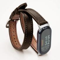 Klasikinis odinis dirželis Xiaomi Mi Band 8 apyrankei, skirtas Xiaomi Mi Band 8 apyrankei, Correa laikrodžio pakaitinis Miband 8 NFC sportinis apyrankė Pulseira For Miband 8 black