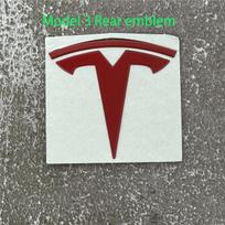 Autentiškas Tesla Model 3/Y Metalinis Logotipo Emblema - Priekinės arba Galinės Bagažinės Keitimo Rinkinys Išorinės Apdailos Dalys Automobilio Aksesuaras