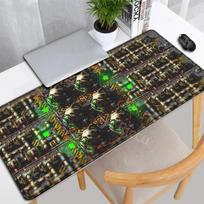 Žaidimas Factorio klaviatūra pelės kilimėlis Populiarus Didelis žaidėjo XXL klaviatūra XMM Guminės biuro reikmenys stalo kilimėlis Žaidimų pelės kilimėlis LockEdge 400x900x2mm gray