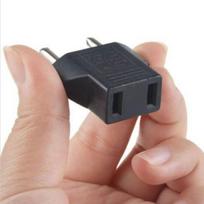 Naudingas 5 vnt. JAV JAV į ES Euro Europos AC maitinimo kištuko keitiklis Kelioninis adapteris Įkroviklis Tinkami buitinės reikmenų priedai 5 PCS black